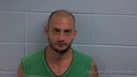 Mugshot of John W Bloomfield booked in Cleburne County, Arkansas on August 9, 2026