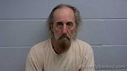 Booking photo from Cleburne County, Arkansas