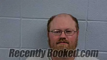 Booking photo from Cleburne County, Arkansas