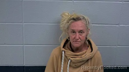Mugshot of Jennifer M Campbell booked in Cleburne County, Arkansas on October 8, 2026