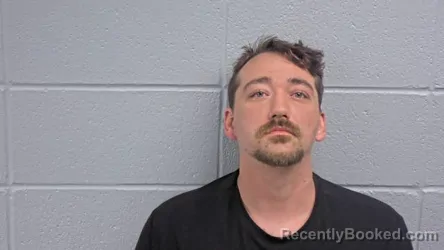 Mugshot of Nicholas D Frazier booked in Cleburne County, Arkansas on September 26, 2026