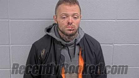 Booking photo from Cleburne County, Arkansas