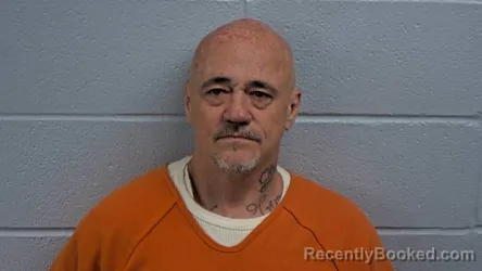 Mugshot of Russell D Holliday booked in Cleburne County, Arkansas on October 22, 2026