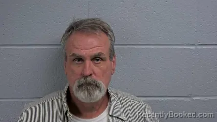 Booking photo from Cleburne County, Arkansas