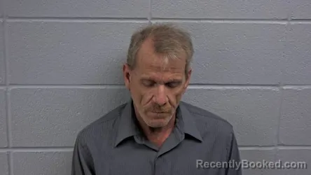 Booking photo from Cleburne County, Arkansas