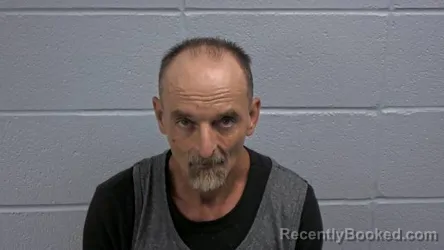 Mugshot of Matthew W Moore booked in Cleburne County, Arkansas on August 12, 2026