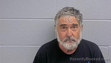 Mugshot of William C Moore booked in Cleburne County, Arkansas on August 26, 2026