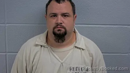 Booking photo from Cleburne County, Arkansas