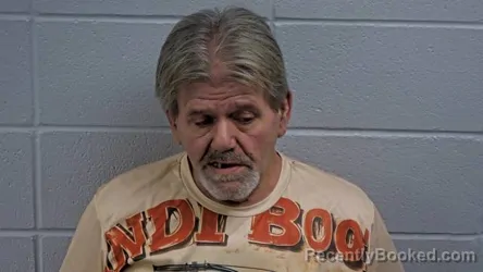 Booking photo from Cleburne County, Arkansas