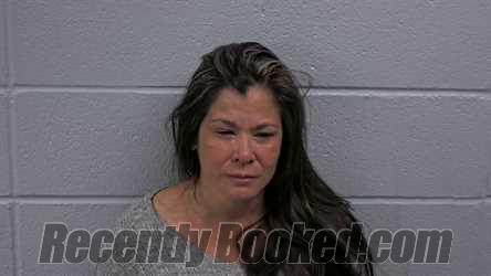 Booking photo from Cleburne County, Arkansas