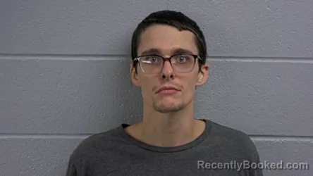 Mugshot of CALEB D SCHNEBLY booked in Cleburne County, Arkansas on March 17, 2026