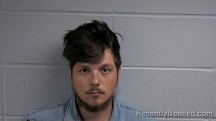 Mugshot of Nicholas C Stovall booked in Cleburne County, Arkansas on October 17, 2026