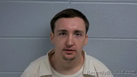 Mugshot of Zachery J Sullivan booked in Cleburne County, Arkansas on October 21, 2026