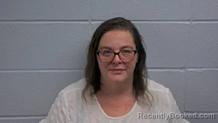 Mugshot of Caroline A Trosper booked in Cleburne County, Arkansas on October 14, 2026