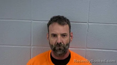 Mugshot of JAMES E THOMAS booked in Cleburne County, Arkansas on March 31, 2026