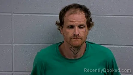Mugshot of JUSTIN C WILEY booked in Cleburne County, Arkansas on July 14, 2026