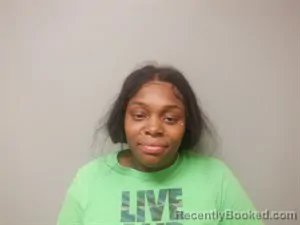 Mugshot of Andrea Jordan Lashea Cox booked in Craighead County, Arkansas on April 9, 2026