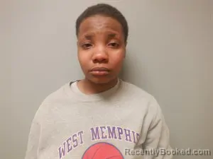 Mugshot of Cynia Anmarie Geter booked in Craighead County, Arkansas on May 23, 2026