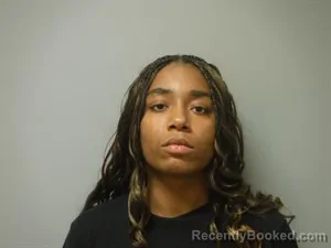 Mugshot of Nahasian Gahnye Akaylee Taylor-Hampton booked in Craighead County, Arkansas on September 25, 2026