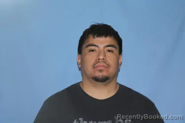 Mugshot of CARLOS OMAR ARAUJO-GARCIA booked in Crawford County, Arkansas on July 28, 2026