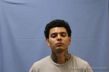 Mugshot of Benjamin Andres Flores booked in Crawford County, Arkansas on September 22, 2026