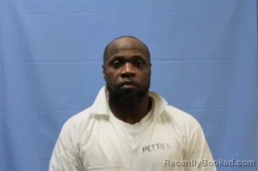 Mugshot of ANTHONY CARDAN PETTIES booked in Crawford County, Arkansas on March 12, 2026