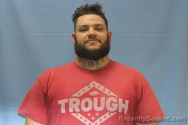 Mugshot of BRANNSON TYLER BLYTHE booked in Crawford County, Arkansas on May 26, 2026