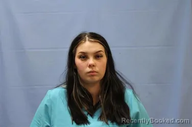 Mugshot of Jaden Marie Kirkendoll booked in Crawford County, Arkansas on September 3, 2026