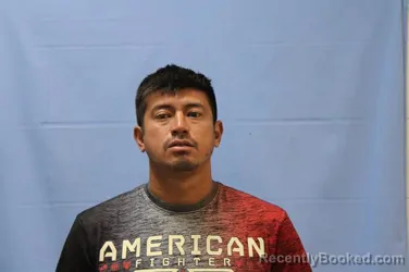 Mugshot of Hugo Armando Mira-Trinidad booked in Crawford County, Arkansas on August 17, 2026