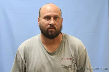 Mugshot of Jeremy Duane Pyron booked in Crawford County, Arkansas on August 21, 2026