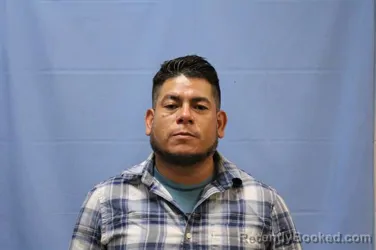Mugshot of SERGIO ARTURO ARAUJO-ROCHA booked in Crawford County, Arkansas on July 8, 2026