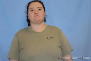 Mugshot of HANNAH GRACE BRUST booked in Crawford County, Arkansas on July 22, 2026