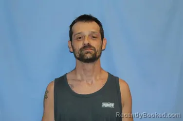Mugshot of Jason Lee Gilcrease booked in Crawford County, Arkansas on August 15, 2026