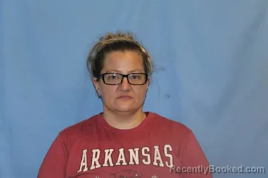 Mugshot of April Denise Martinez booked in Crawford County, Arkansas on October 21, 2026