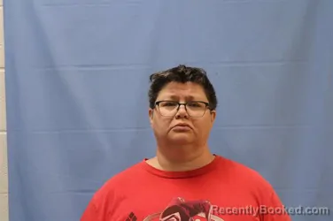 Mugshot of ELIZABETH DIANA HEGENAUER booked in Crawford County, Arkansas on April 8, 2026