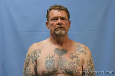 Mugshot of DONALD WAYNE AMOS booked in Crawford County, Arkansas on April 2, 2026