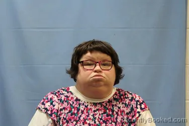 Mugshot of APRIL NORENE FITZGERALD booked in Crawford County, Arkansas on March 15, 2026