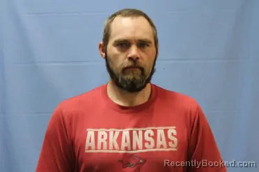 Mugshot of RONNIE CHAD DEHART booked in Crawford County, Arkansas on April 25, 2026
