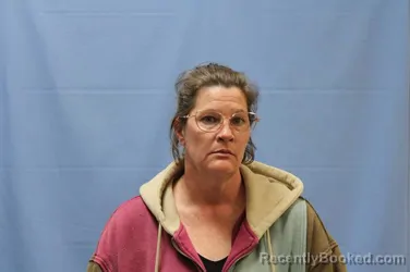 Mugshot of CARA SHEREE SPENCER booked in Crawford County, Arkansas on March 22, 2026