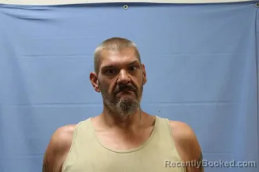 Mugshot of Paul Leland Huff booked in Crawford County, Arkansas on August 16, 2026