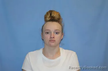 Mugshot of Abigail Lyn Moyer booked in Crawford County, Arkansas on August 14, 2026