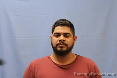 Mugshot of SAMUEL GONZALEZ BONILLA booked in Crawford County, Arkansas on April 16, 2026