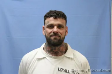 Mugshot of RONALD LEROY LYNALL booked in Crawford County, Arkansas on May 12, 2026