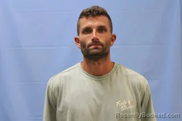 Mugshot of CORBY RAY SHUMATE booked in Crawford County, Arkansas on July 27, 2026