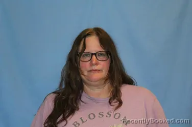 Mugshot of April Michelle Sanders booked in Crawford County, Arkansas on September 16, 2026