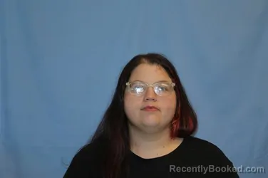 Mugshot of Kenna Annabel Spencer booked in Crawford County, Arkansas on September 21, 2026