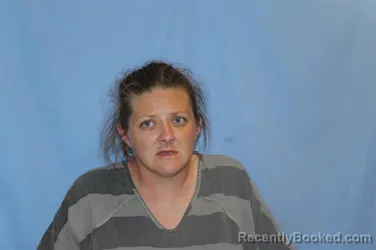 Mugshot of Amber Lynn Helvy booked in Crawford County, Arkansas on October 4, 2026