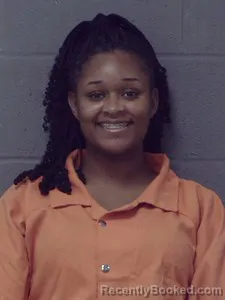 Mugshot of Nakiyah Antionette Obriant booked in Crittenden County, Arkansas on March 22, 2026