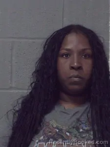 Mugshot of Octasia Tashanti Marshall booked in Crittenden County, Arkansas on March 30, 2026