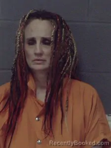 Mugshot of Danielle Kirby booked in Crittenden County, Arkansas on April 4, 2026